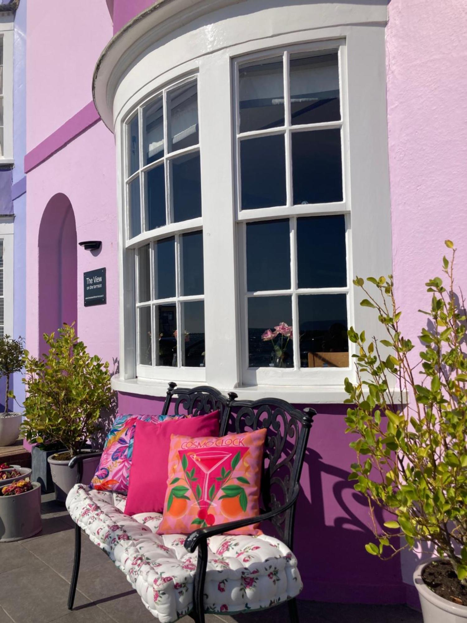 웨이머스만 The View On The Terrace B&B 외부 사진